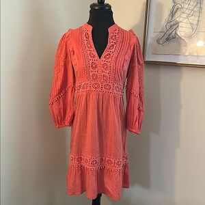 Anthropologie Josephine Embroidered Dress by Akemi + Kin-XS